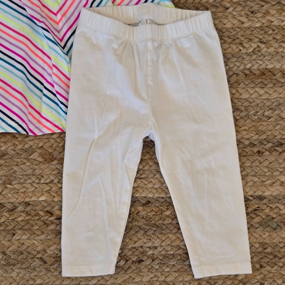 Toddler Girl 18-24 Months Baby Gap Multicolor Striped Tank Top & Leggings Set - Picture 3 of 4